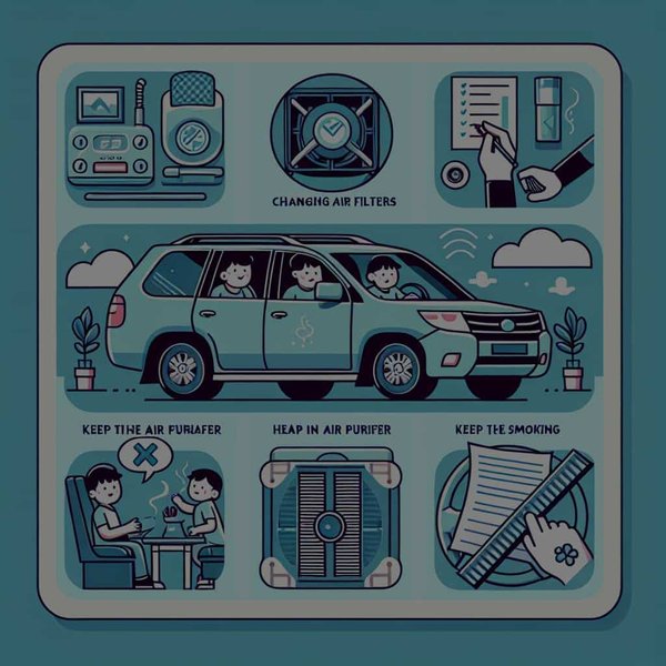 Quelles sont les meilleures pratiques pour maintenir la qualité de l'air intérieur d'un véhicule familial?